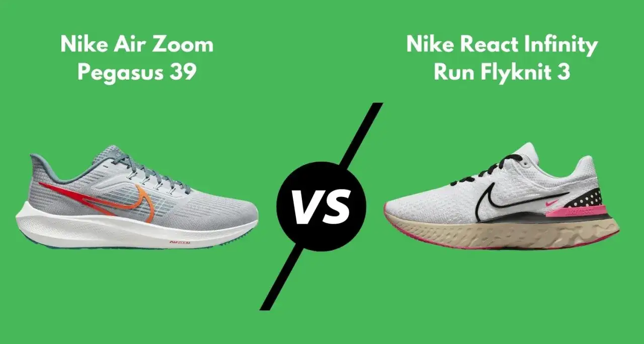 Nike Pegasus React ZoomX Vergleich