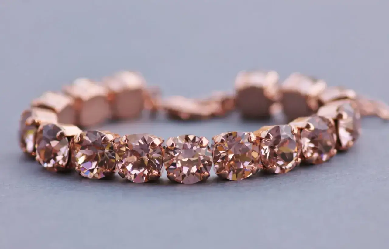 Swarovski Tennisarmband Ros&eacute;gold verschiedene Modelle