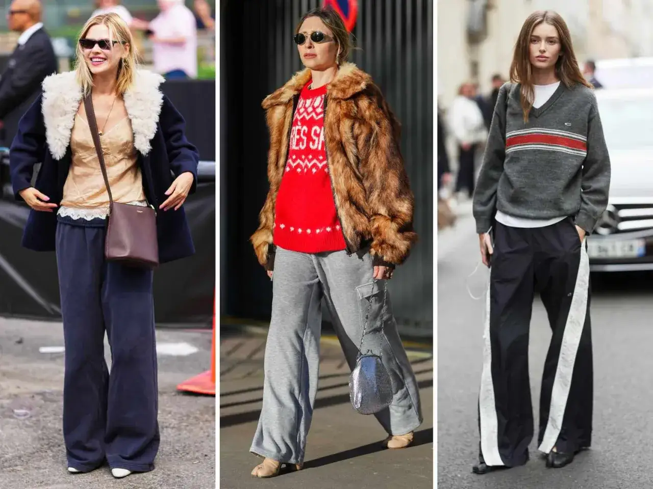 Open Leg Jogger Styling verschiedene Anlässe